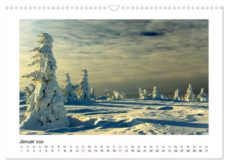 Produktbild: Eindr&uuml;cke aus der Natur (Wandkalender 2026 DIN A3 quer), CALVENDO Monatskalender