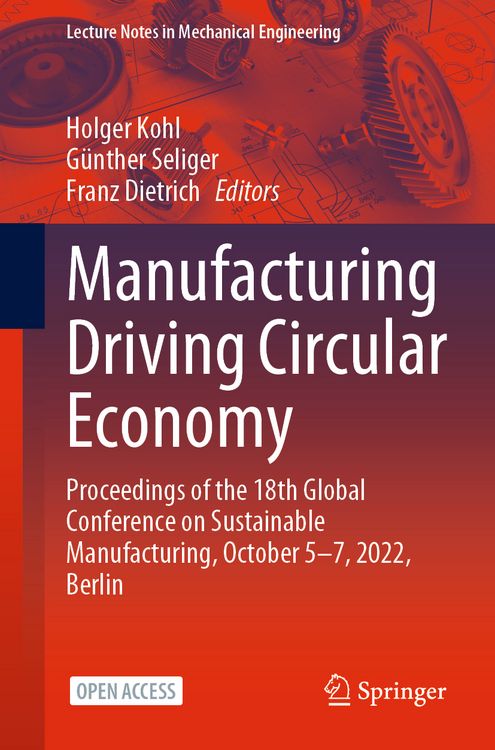 Produktbild: Manufacturing Driving Circular Economy