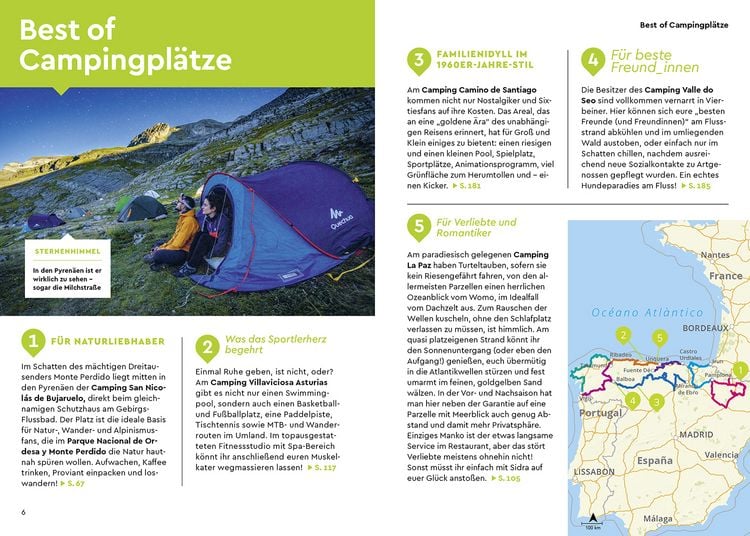 Produktbild: MARCO POLO Camper Guide Nordspanien: Atlantikk&uuml;ste & Pyren&auml;en