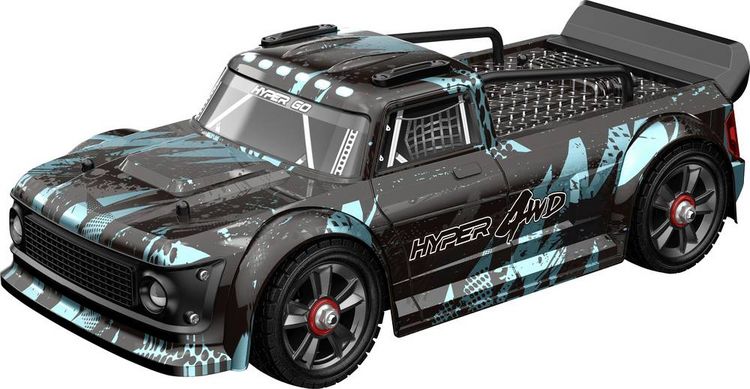 Produktbild: MJX Hyper GO Schwarz Brushless 1:14 RC Modellauto Elektro Rally Allradantrieb (4WD) RtR 2,4 GHz inkl. Akku und Ladekabel, mit Lichteffekt