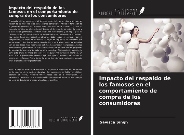 Produktbild: Impacto del respaldo de los famosos en el comportamiento de compra de los consumidores
