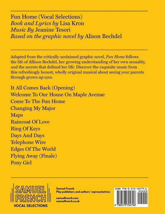 Produktbild: Fun Home Vocal Selections