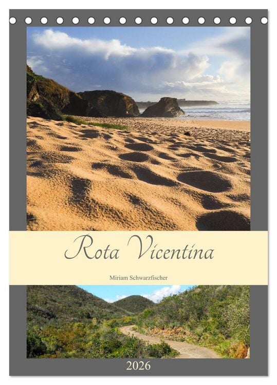 Produktbild: Rota Vicentina (Tischkalender 2026 DIN A5 hoch), CALVENDO Monatskalender