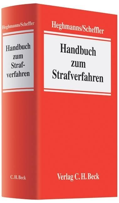 Produktbild: Handbuch zum Strafverfahren