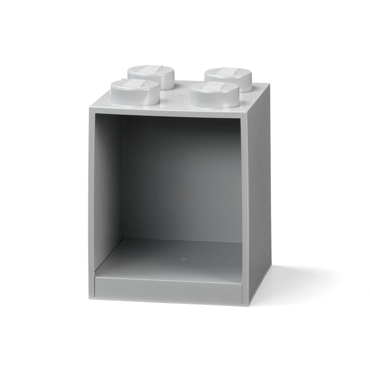 Bild vom Artikel LEGO® Bücherregal 4 Noppen Grau vom Autor 