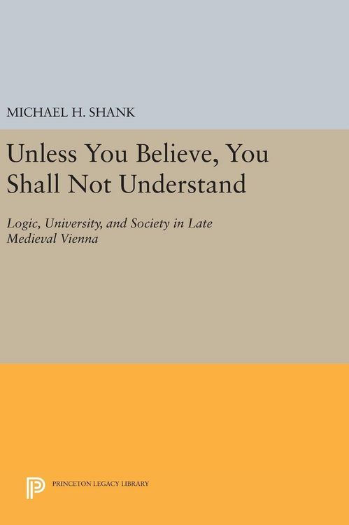 Produktbild: Unless You Believe, You Shall Not Understand