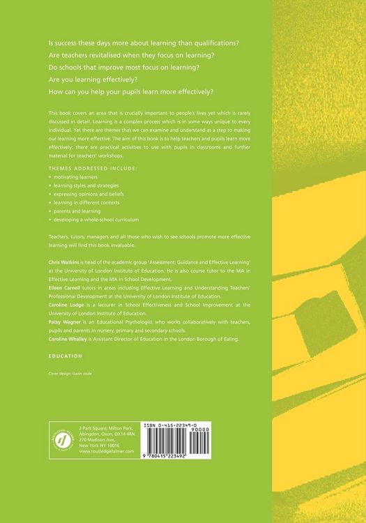 Produktbild: Learning about Learning