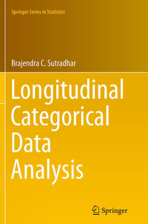 Produktbild: Longitudinal Categorical Data Analysis
