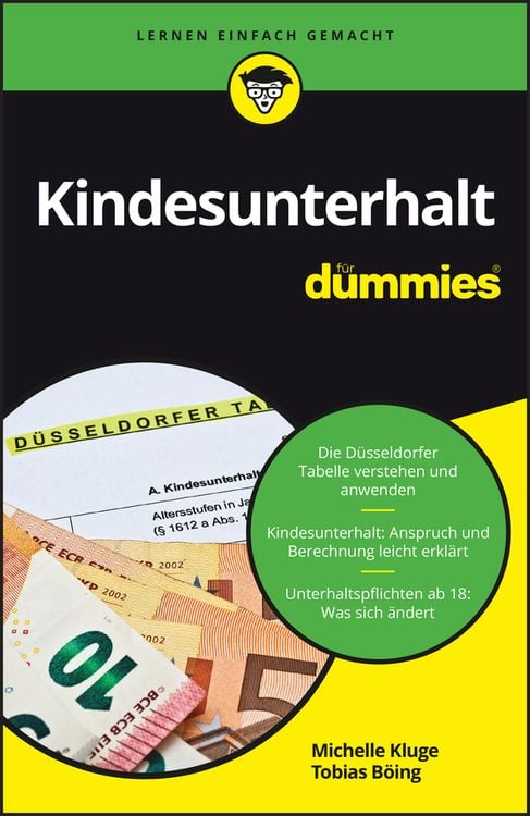 Bild vom Artikel Kindesunterhalt für Dummies vom Autor Michelle Kluge