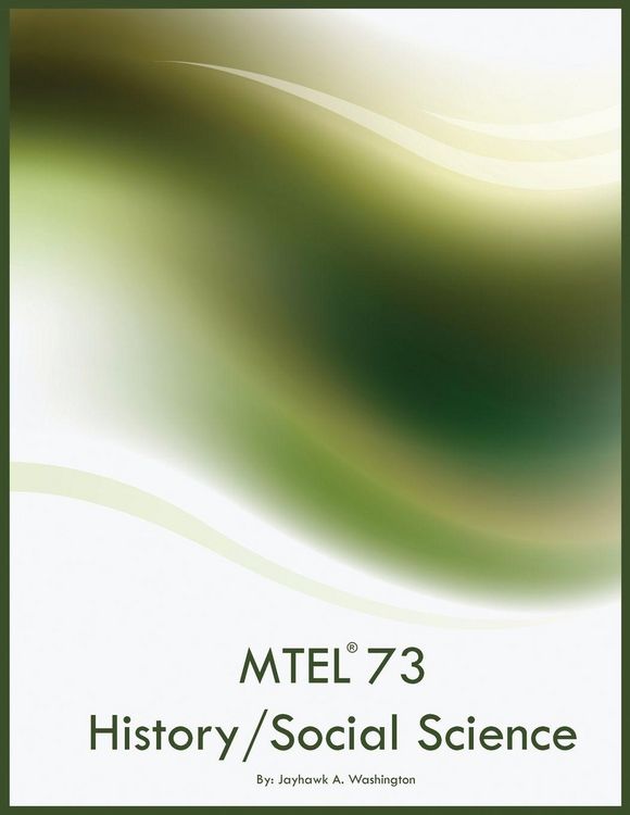 Produktbild: MTEL 73 History/Social Science