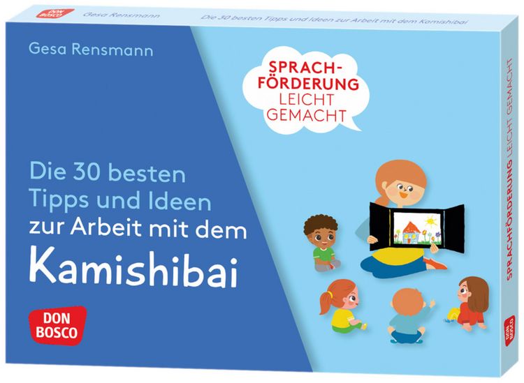 Produktbild: Sprachf&ouml;rderung leicht gemacht: Die 30 besten Tipps und Ideen zur Arbeit mit dem Kamishibai