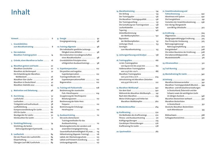 Das große Buch vom Marathon