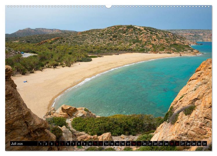Produktbild: Zauberhaftes Kreta (Wandkalender 2026 DIN A2 quer), CALVENDO Monatskalender