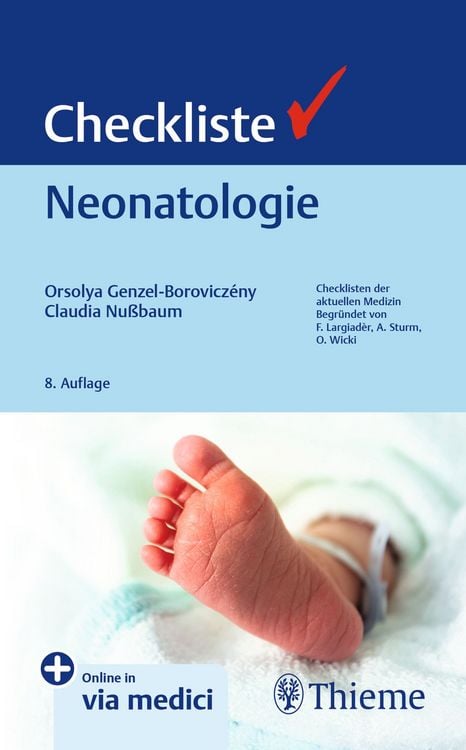 Produktbild: Checkliste Neonatologie