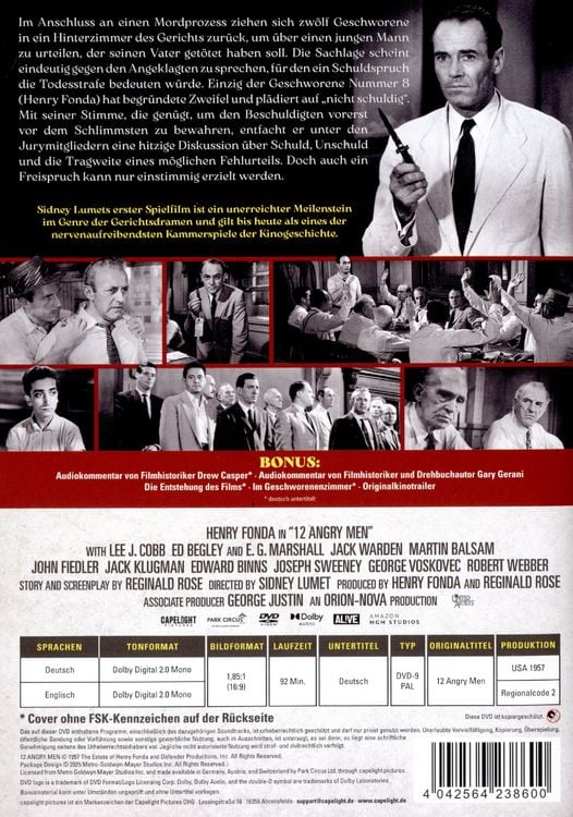 Die zwölf Geschworenen als DVD kaufen