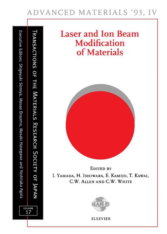 Produktbild: Laser and Ion Beam Modification of Materials