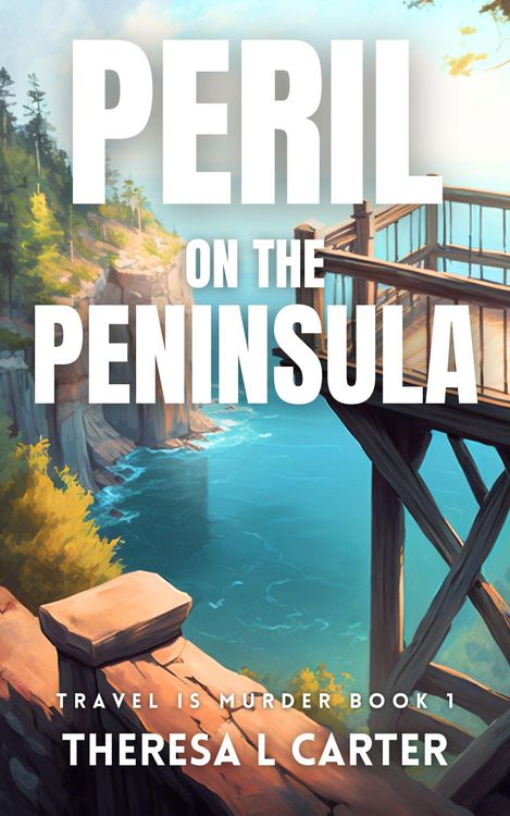 Produktbild: Peril on the Peninsula: A Travel is Murder Cozy Mystery Book 1 (Travel is Murder Cozy Mysteries, #1)