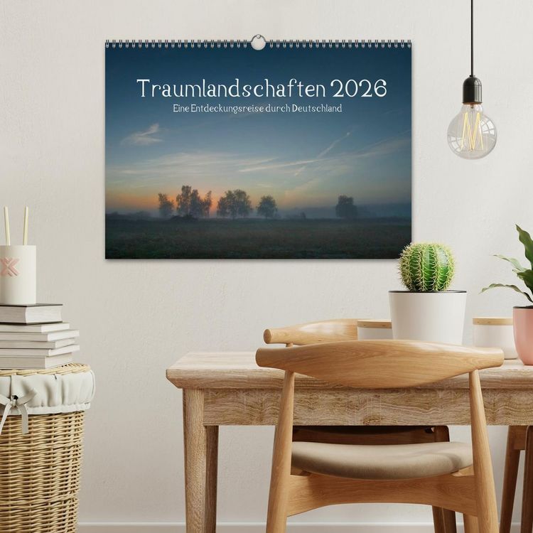 Produktbild: Traumlandschaften 2026 (Wandkalender 2026 DIN A3 quer), CALVENDO Monatskalender