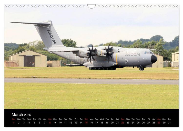Produktbild: Airbus A400M Atlas (Wall Calendar 2026 DIN A3 landscape), CALVENDO 12 Month Wall Calendar