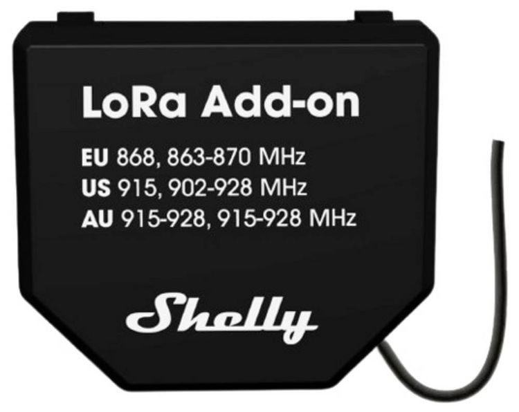 Produktbild: Shelly LoRa Add-on Funk-Schalter