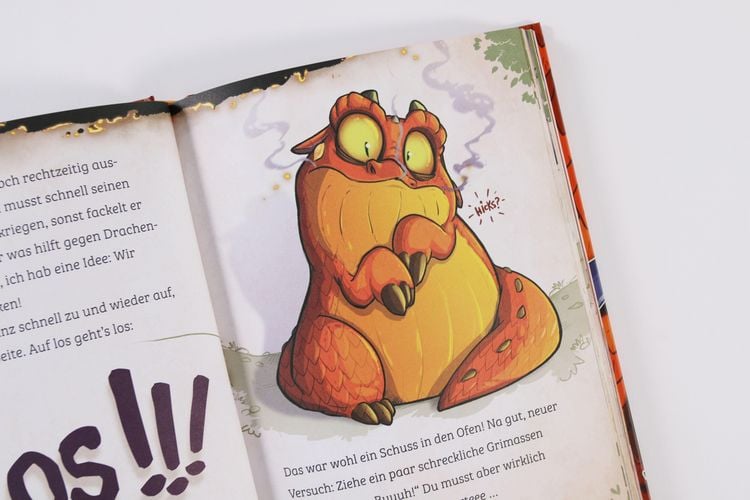 Produktbild: Die Bibliothek der unendlichen Abenteuer (Band 1) - Das gestohlene Drachenei