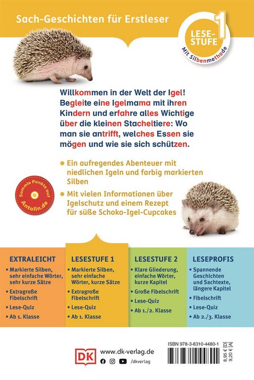 Produktbild: Superleser! Hallo, Igel!