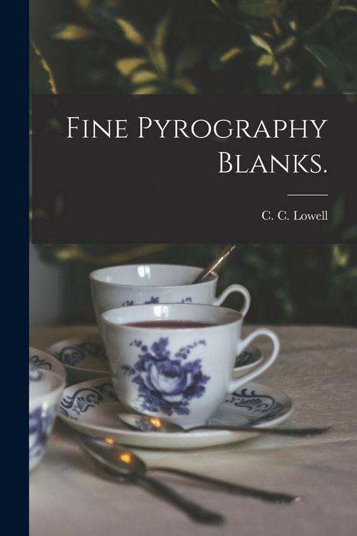 Produktbild: Fine Pyrography Blanks.
