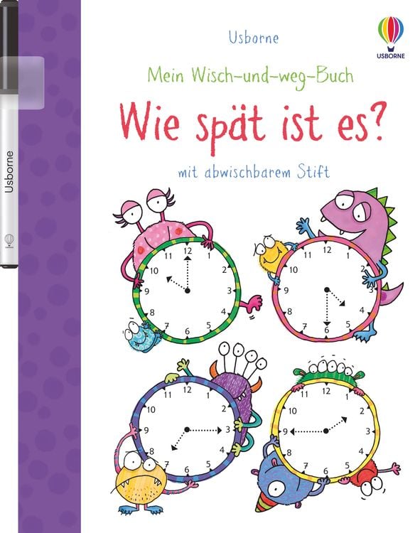 Bild vom Artikel Mein Wisch-und-weg-Buch: Wie spät ist es? vom Autor Jessica Greenwell