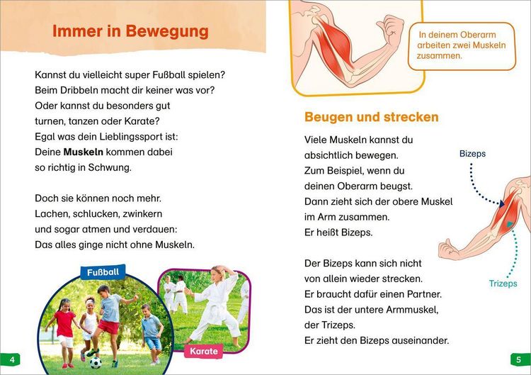 Produktbild: WAS IST WAS Erstes Lesen easy! Band 13. Was unser K&ouml;rper alles kann