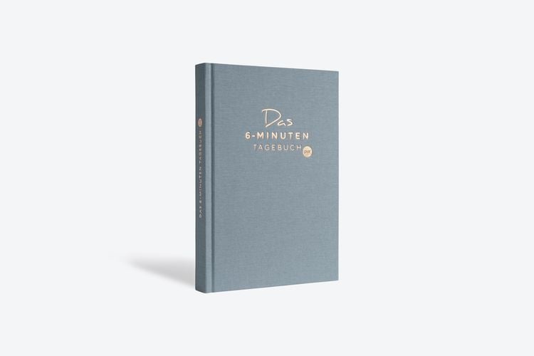 Produktbild: Das 6-Minuten-Tagebuch pur (opalblau)