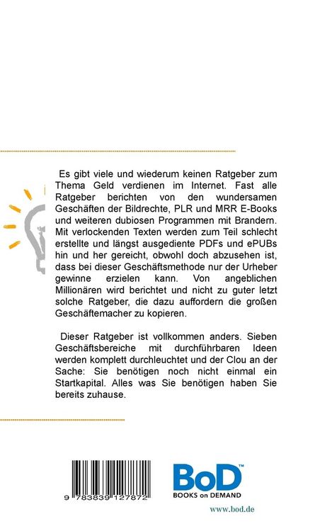 Produktbild: Legal Geld verdienen