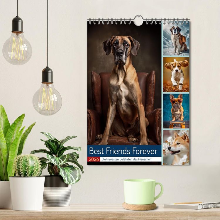 Produktbild: Best Friends Forever (Wandkalender 2026 DIN A4 hoch), CALVENDO Monatskalender