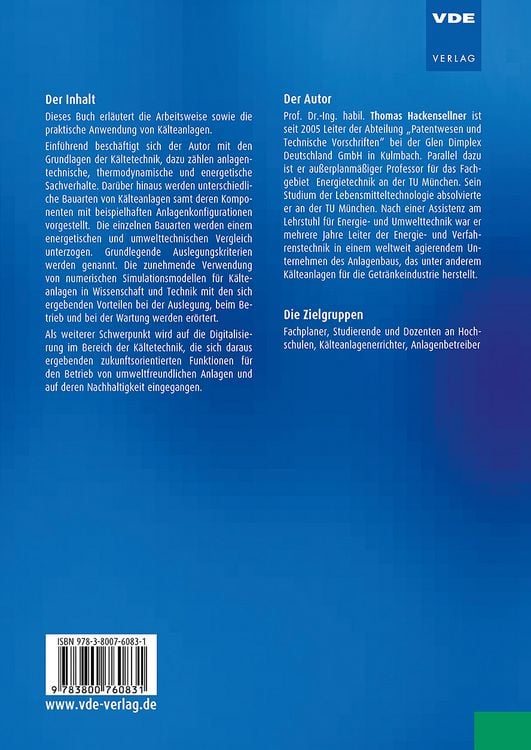 Produktbild: Kompendium K&auml;ltetechnik