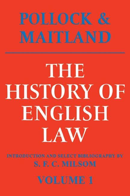 Produktbild: The History of English Law