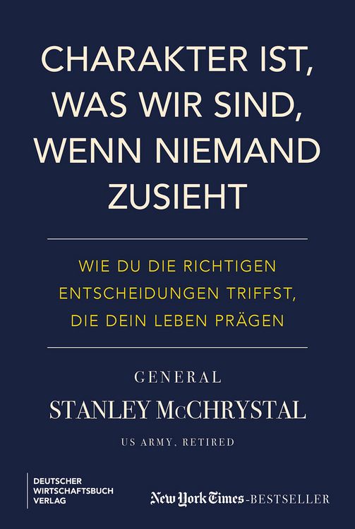 Produktbild: Charakter ist, was wir sind, wenn niemand zusieht