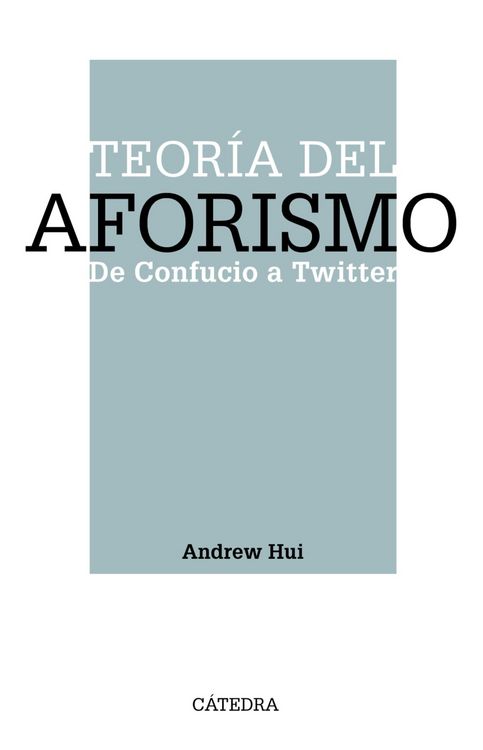 Produktbild: Teor&iacute;a del aforismo
