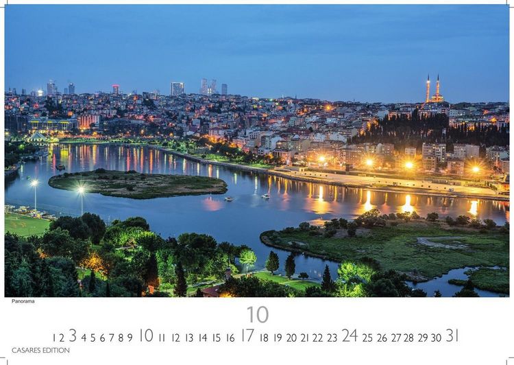 Produktbild: Istanbul Kalender 2027 &ndash; Wandkalender | Fotokalender T&uuml;rkei Vorderer Orient 35x50cm Gro&szlig;format | . mit 12 faszinierenden Fotografien von Istanbul | Premium-Design |