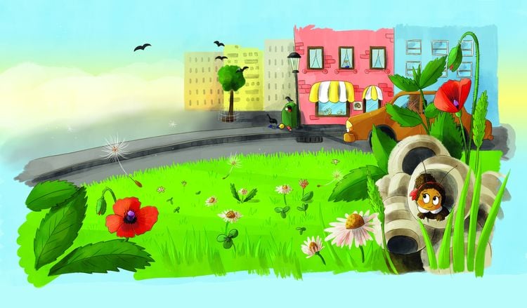 Produktbild: Hedi Hummel und die grauen Gärten