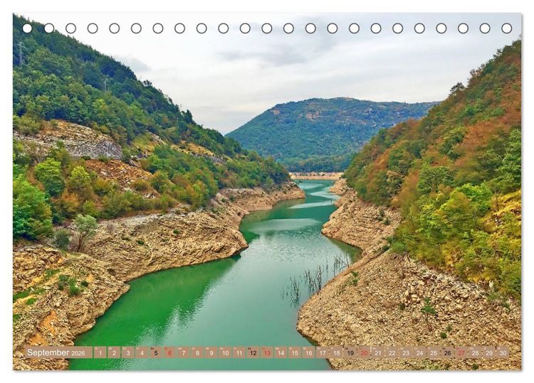 Produktbild: Garfagnana, Impressionen aus dem Norden der Toskana (Tischkalender 2026 DIN A5 quer), CALVENDO Monatskalender