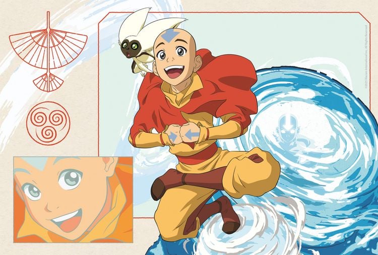 Produktbild: Avatar, Der Herr der Elemente 100 Teile