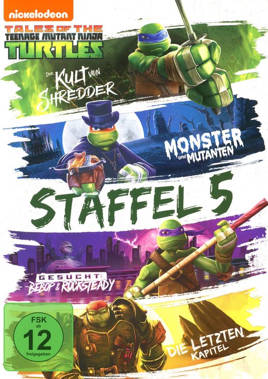 Produktbild: Teenage Mutant Ninja Turtles - Season 5 [4 DVDs]