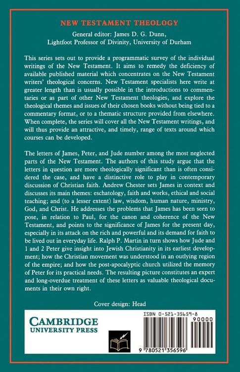 Produktbild: The Theology of the Letters of James, Peter, and Jude