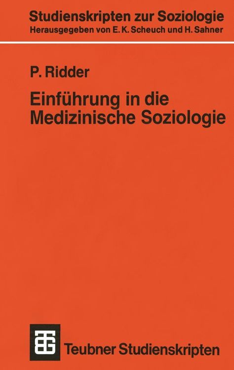Produktbild: Einf&uuml;hrung in die Medizinische Soziologie