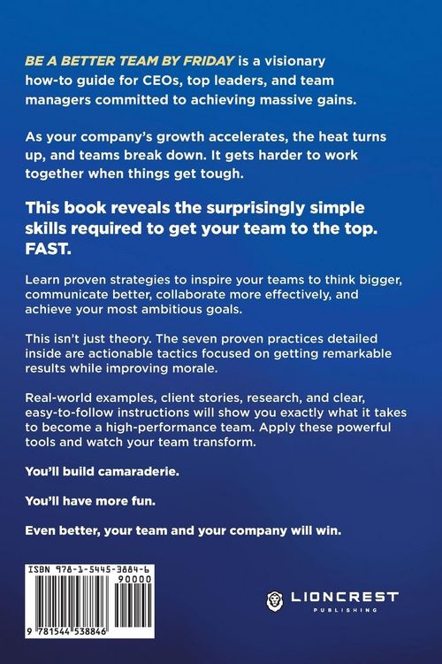 Produktbild: Be a Better Team by Friday