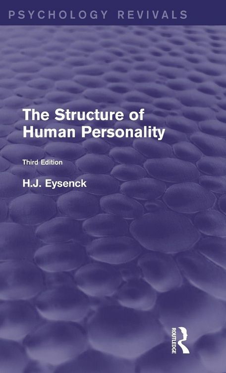 Produktbild: The Structure of Human Personality (Psychology Revivals)