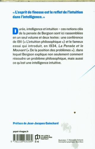 Produktbild: Intelligence et intuition