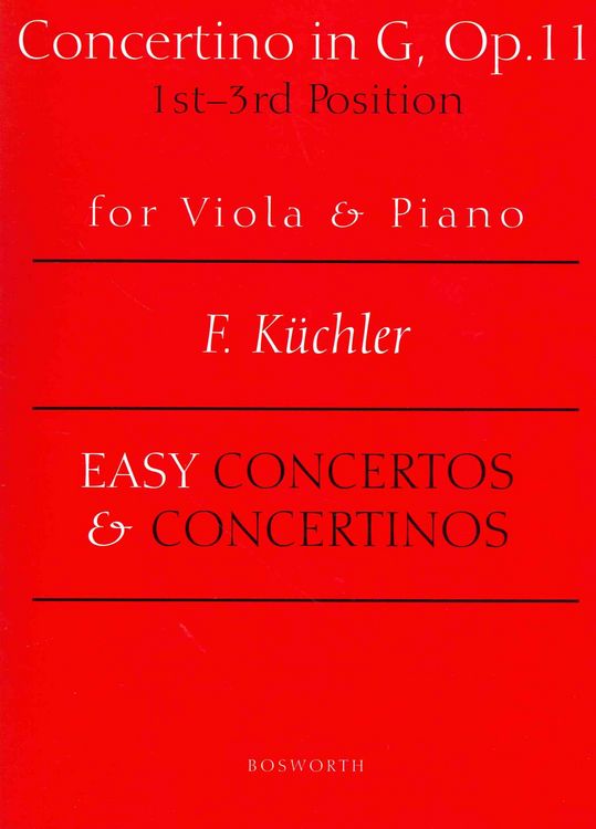 Produktbild: Concertino in G, Op. 11