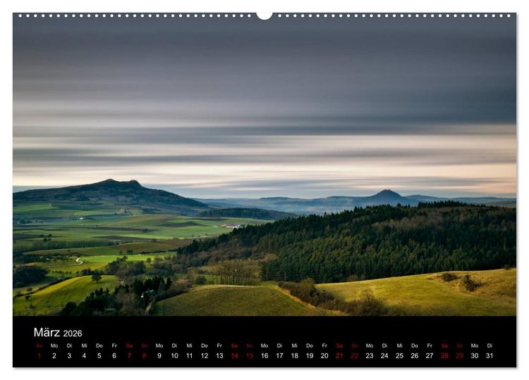 Produktbild: Der Hegau - Wanderparadies am westlichen Bodensee (Wandkalender 2026 DIN A2 quer), CALVENDO Monatskalender