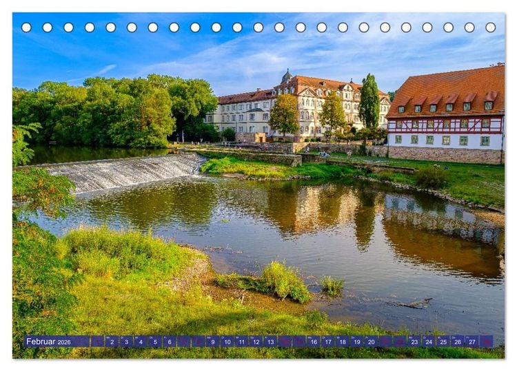 Produktbild: Die Fulda (Tischkalender 2026 DIN A5 quer), CALVENDO Monatskalender