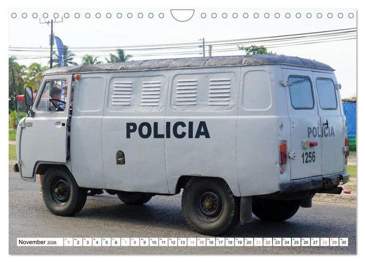 Produktbild: Auto-Legende UAZ-452 - Russlands Brotlaib auf R&auml;dern (Wandkalender 2026 DIN A4 quer), CALVENDO Monatskalender